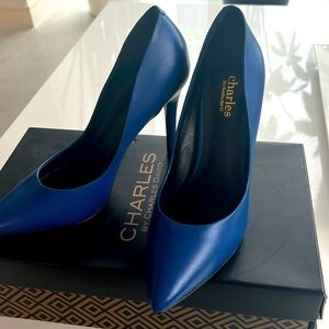 Charles David leather pumps